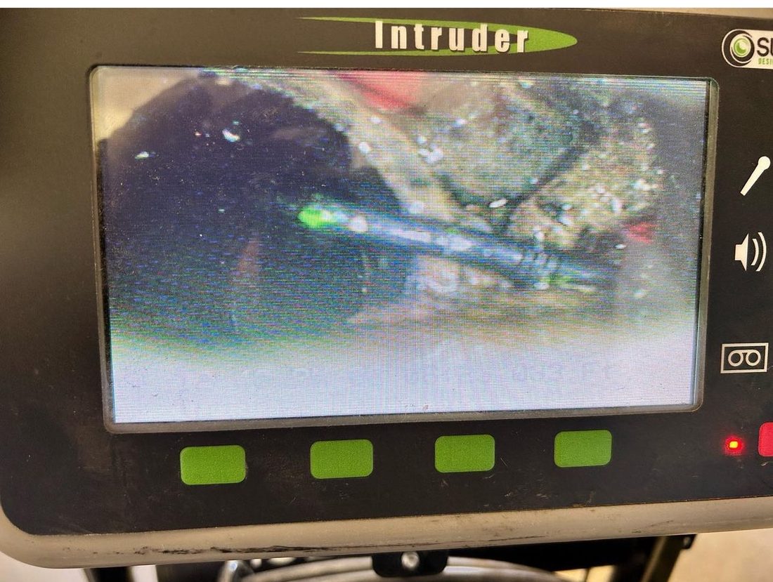 Trenchless sewer camera diagnosis